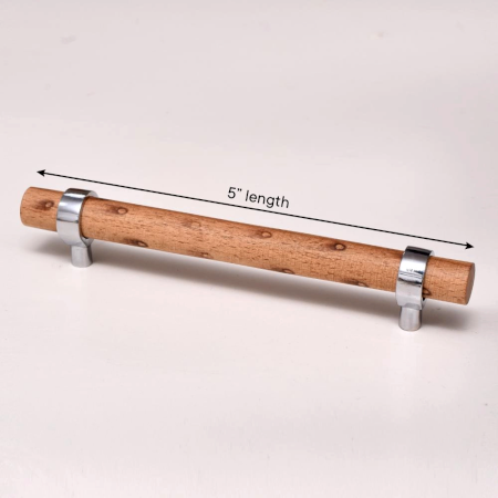 Wooden Door Handles Adjustable Drawer  Pulls(5 Inch)